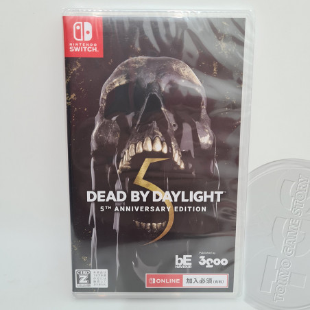 Dead by Daylight 5th Anniversary Edition SWITCH Japan Game In EN-FR-DE-ES-IT New (Bio Hazard Contents)