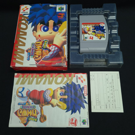 Ganbare Goemon Nintendo 64 Japan Ver. Adventure Action Konami 1997 N64 Neo MomoYama Bakufu No Odori