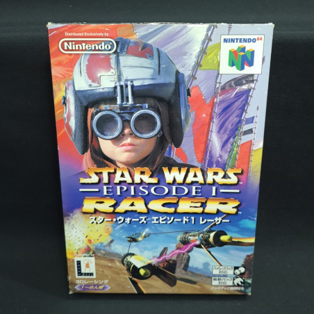 スターウォーズ エピソード1レーサー  Nintendo 64 Japan Ver. 3D Racing Lucas Art 1999 N64