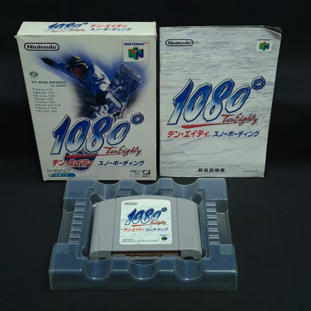 1080 TEN EIGHTY SNOWBOARDING Nintendo 64 Japan Game N64 1998
