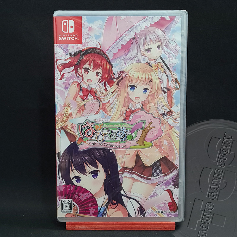 Happiness! Sakura Celebration Nintendo SWITCH Japan Visual Novel Game NewSealed