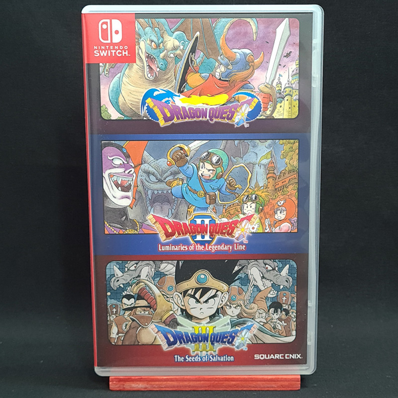 DRAGON QUEST TRILOGY COLLECTION 1-2-3 SWITCH Asian Game in ENGLISH SQUARE ENIX RPG II III