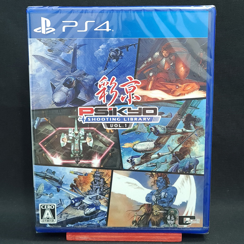 PSIKYO SHOOTING LIBRARY Vol.1 PS4 Japan Game in ENGLISH NEW Shmup Collection