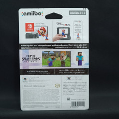 Amiibo Super Smash Bros. Series Figure (STEVE) Japan Ver. NEUF/NEW Sealed Nintendo