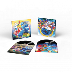 Mega Man 2 & 3 2LP Original Soundtrack Vinyle Record NEW Rockman Megaman OST