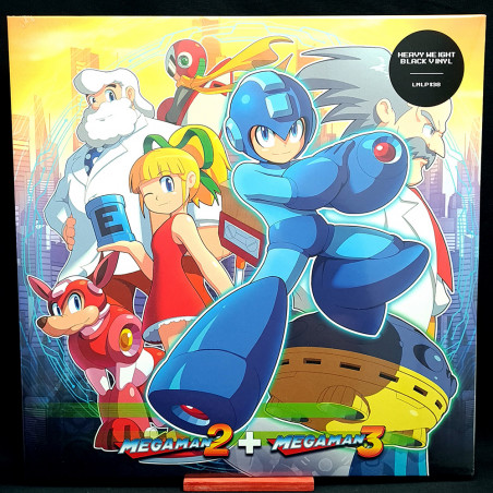 Mega Man 2 & 3 2LP Original Soundtrack Vinyle Record NEW Rockman Megaman OST