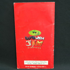 Earthworm Jim Super Famicom Japan Game Nintendo SFC Platform action Takara 1995 SHVC-P-AEJJ