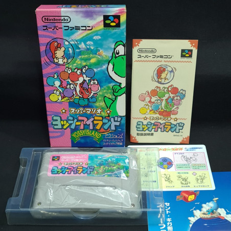 Super Mario Yoshi Island TBE Super Famicom Nintendo SFC Snes Japan Game Platform Action 1995