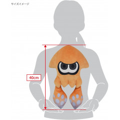 Sanei Splatoon 3 All Star Collection Plush/Peluche: Squid Orange (M Size) Japan New