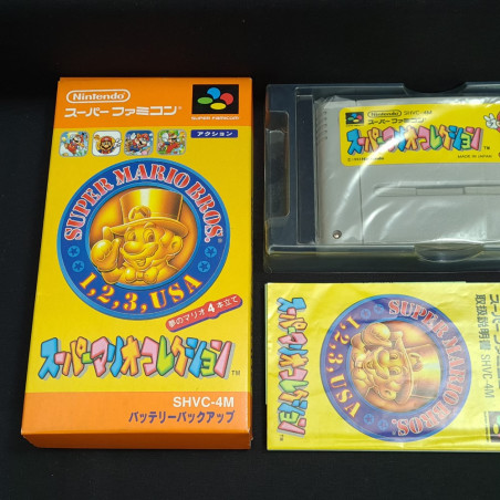 スーパーマリオコレクション   (1,2,3,USA) Super Famicom Japan Ver. Platform Nintendo 1993 (SFC)