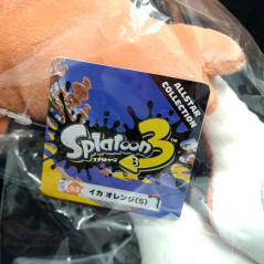 Sanei Splatoon 3 All Star Collection Plush/Peluche: Squid Orange (S Size) Japan New