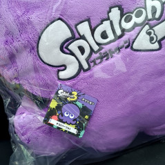 Sanei Splatoon 3 All Star Collection Cushion/Coussin/Plush: Octopus Purple (34cm)Japan New