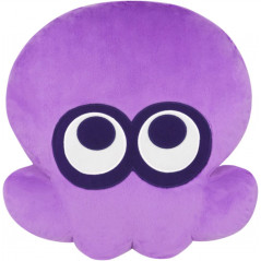 Sanei Splatoon 3 All Star Collection Cushion/Coussin/Plush: Octopus Purple (34cm)Japan New