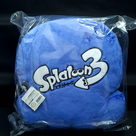 Sanei Splatoon 3 All Star Collection Cushion/Coussin/Plush: Octopus Blue (34cm)Japan New