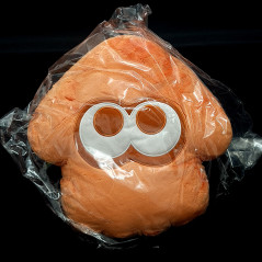 Sanei Splatoon 3 All Star Collection Cushion/Coussin/Plush: Squid Orange (34cm)Japan New
