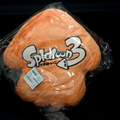 Sanei Splatoon 3 All Star Collection Cushion/Coussin/Plush: Squid Orange (34cm)Japan New