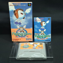 Flying Hero: Bugyuru no Daibouken Super Famicom Japan Game Nintendo SFC Shooting Sofel 1992 SHVC-B9