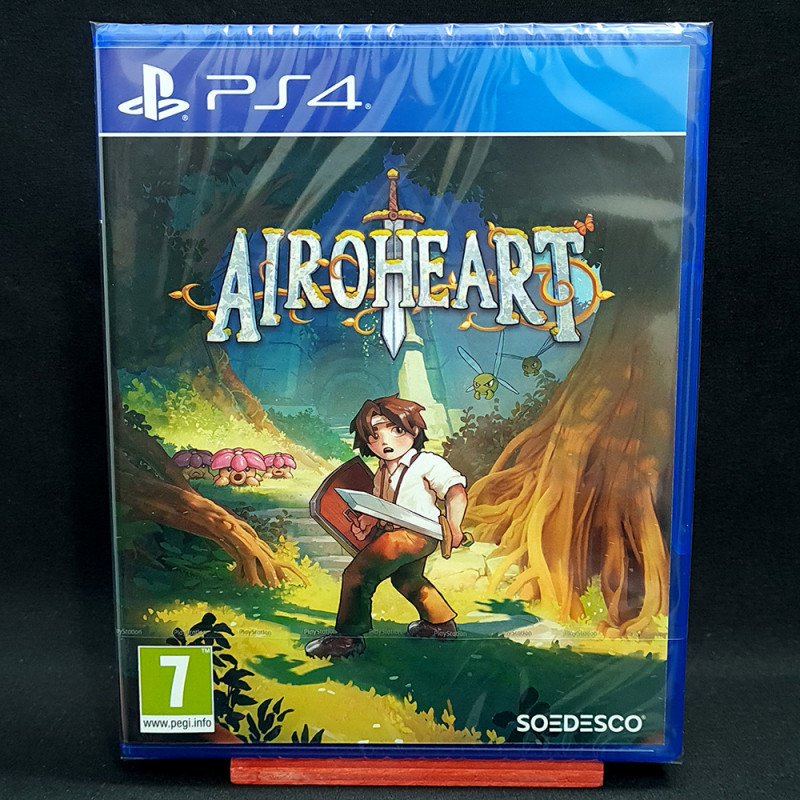 AIROHEART PS4 Euro Game In EN-FR-DE-ES-IT-JP-KR-PT NEUF/NEW Sealed Pixel Heart Action Adventure