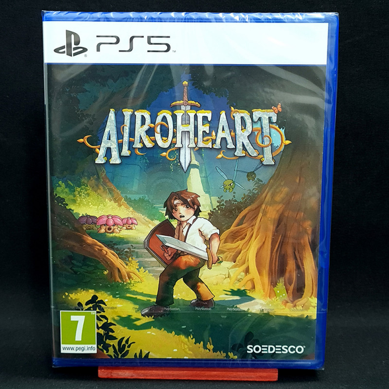 AIROHEART PS5 Euro Game In EN-FR-DE-ES-IT-JP-KR-PT NEUF/NEW Sealed Pixel Heart Action Adventure