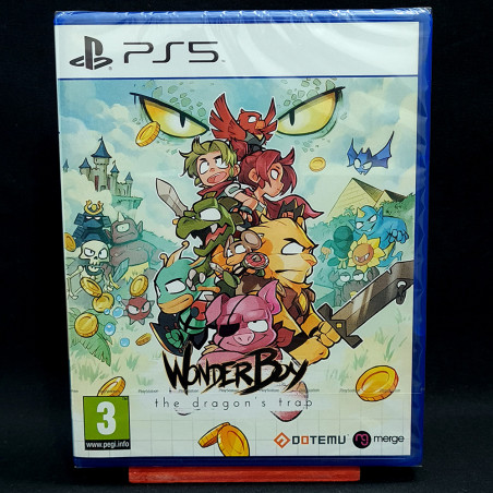 Wonderboy Dragon’s Trap PS4 Euro Game in EN-FR-DE-ES-IT Neuf/New Wonder Boy