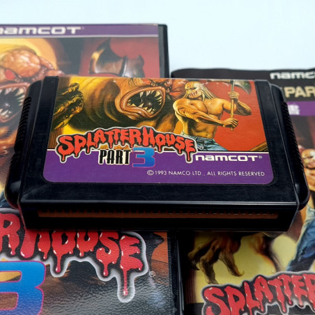 Splatterhouse Part 3 Sega Megadrive Japan Game Splatter House Part3 Beat ThemAll Mega Drive Namcot 1993