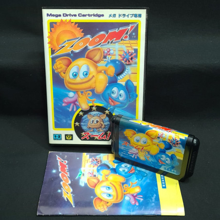 Zoom ! Sega Megadrive Japan Ver. Puzzle 1989 Mega Drive
