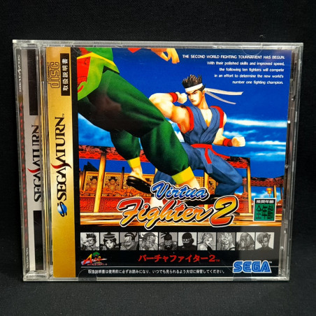 VIRTUA FIGHTER 2 Sega Saturn Japan Game  AM2 3D VS.Fighting Sega 1995