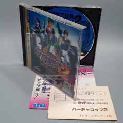 Virtua Cop 2 +Reg.Card Sega Saturn Japan Game AM2 Gun Shooting Sega 1996