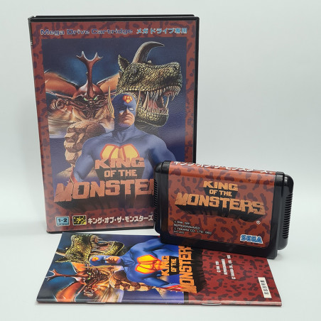 King of the Monsters (TBE) Sega Megadrive Japan Ver. Sega Takara Snk beat them up Mega Drive 1993