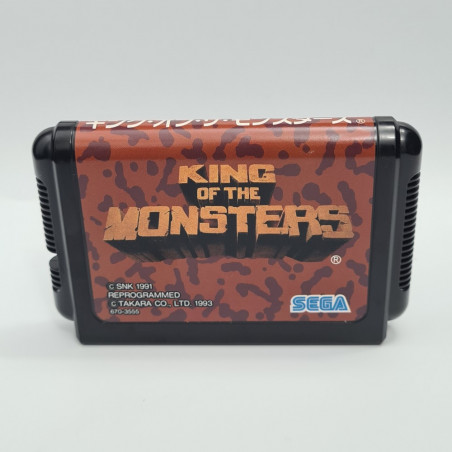 King of the Monsters (TBE) Sega Megadrive Japan Ver. Sega Takara Snk beat them up Mega Drive 1993