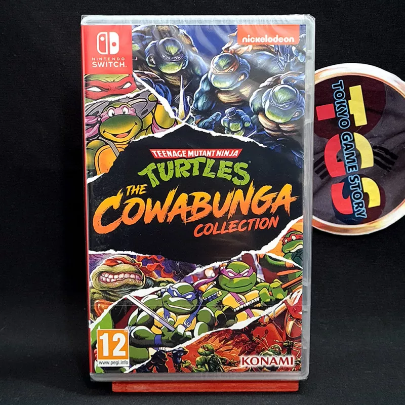 13 Switch Teenage Collection Mutant Multi(EN-FR-ES-DE-IT- Games Cowabunga Ninja TMNT Turtles