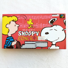 Snoopy Concert Super Famicom Japan Ver. Nintendo 1995 (SFC) TBE