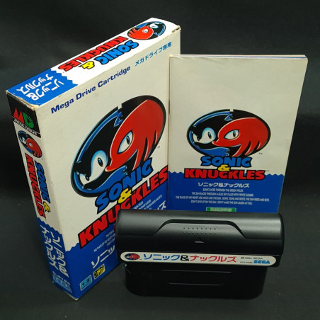 Sonic & Knuckles Sega Megadrive Japan Ver. Platform Mega Drive 1994