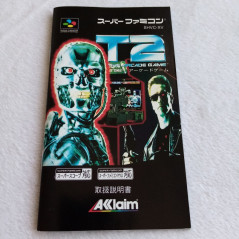 T2 Terminator 2 The Arcade Game Super Famicom Japan Ver. Action Aklaim 1994 (Nintendo SFC)