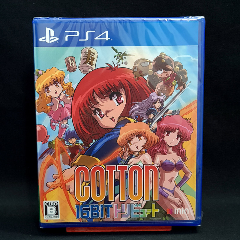 Cotton 16Bit Tribute (100%+Panorama) PS4 Japan Game New (EN-FR-DE-ES-IT) Success Shmup