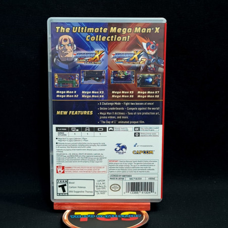 Mega Man/Rockman X Legacy Collection 1 Code Used Nintendo Switch USA USED Capcom Action Platform
