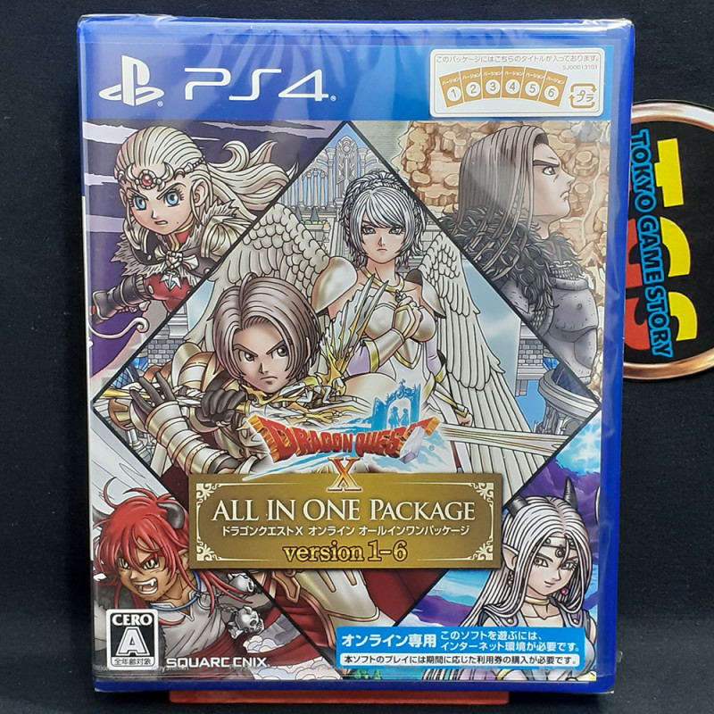 Dragon Quest X Online All In One Package (Version 1 - 6) PS4 Japan Game NewSealed