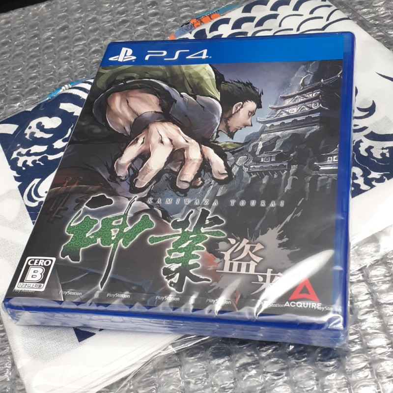 Kamiwaza: Way of the Thief +Bonus PS4 Japan Game Neuf/NewSealed