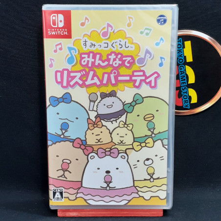 Sumikko Gurashi: Minna de Rhythm Party SWITCH Japan FactorySealed Physical Game