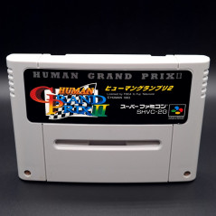 Human Grand Prix II F1 F-1 (Cartridge Only) Super Famicom Japan Game Nintendo SFC Course Human 1993 SHVC-2G