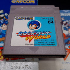 Rockman World Nintendo Game Boy Japan Ver. Platform Action Capcom Megaman 1991 DMG-RWA Gameboy