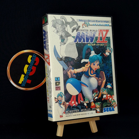 Monster World IV Sega Megadrive Japan Ver. Wonderboy Mega Drive platform Action 1994