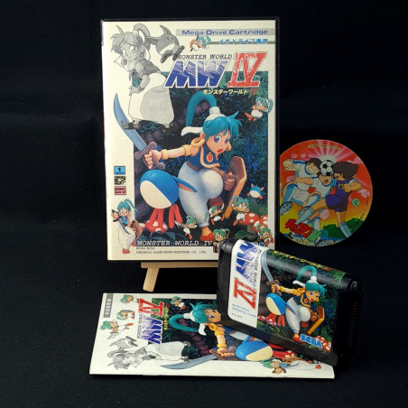 Monster World IV Sega Megadrive Japan Ver. Wonderboy Mega Drive Action 1994