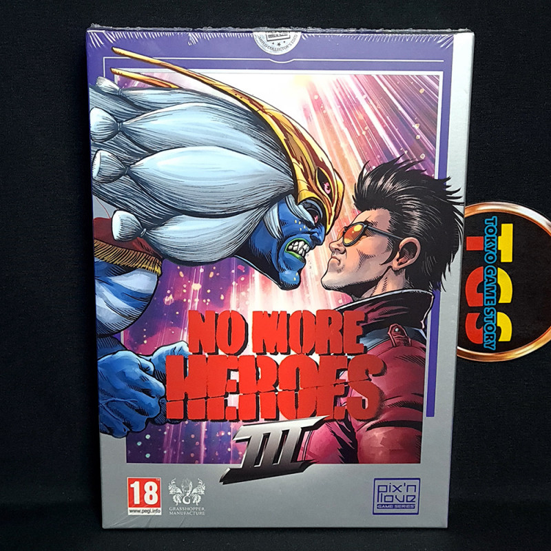 No More Heroes III Collector Edition SWITCH Pix'N Love Game in EN-FR-DE-ES-IT-KR-PT NEW