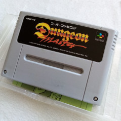 Dungeon Master Super Famicom Japan Ver. 3D Dungeon RPG Victor 1991 (Nintendo SFC) TBE
