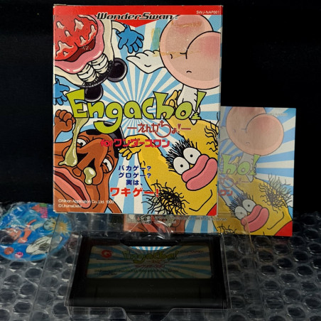Engacho! Bandai Wonderswan Japan Game Nihon Reflexion 1999 SWJ-NAP001