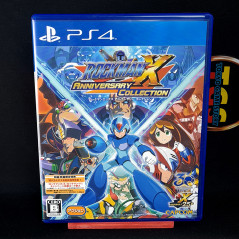 Rockman X Anniversary Collection (X,X2,X3&X4) PS4 Japan Physical Game Megaman
