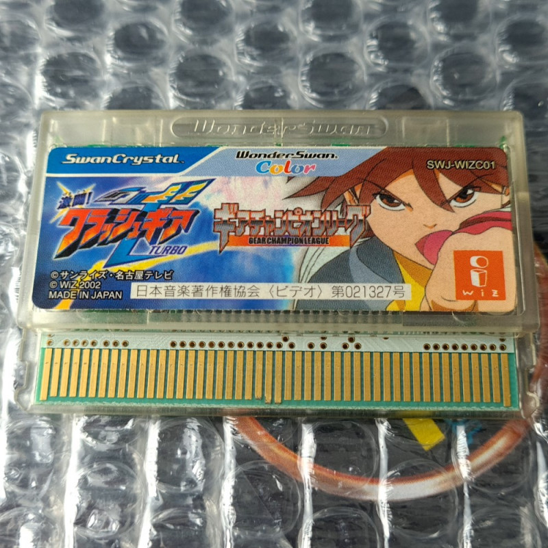 Gekitou! Crash Gear Turbo: Gear Champion League (Cartridge only) Bandai Wonderswan Japan Game Action 2002 SWJ-WIZC01