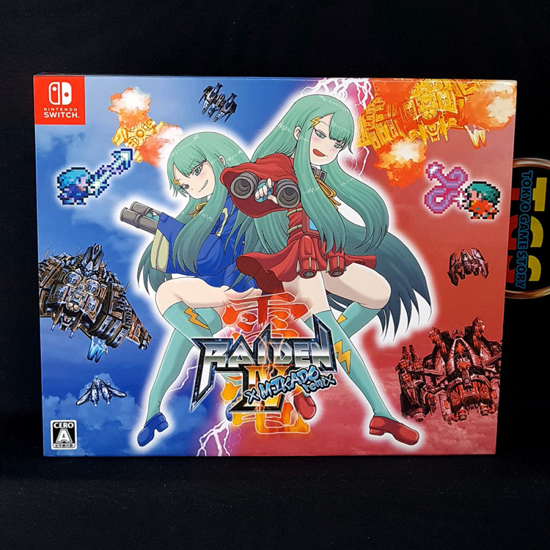 Raiden IV x Mikado Remix [Limited Edition] SWITCH Japan Shooting Game In ENGLISH