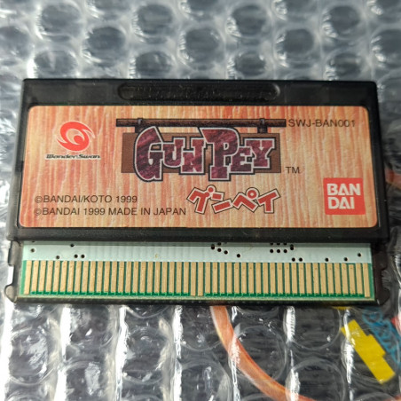 Gunpey Bandai Wonderswan Japan Game Puzzle 1999 SWJ-BAN001